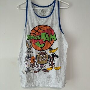 Space Jam Tank Top - White